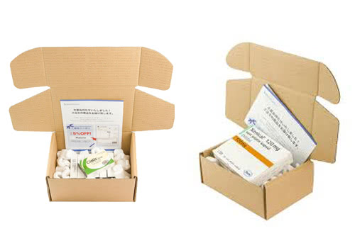 質の高いダンボールに梱包